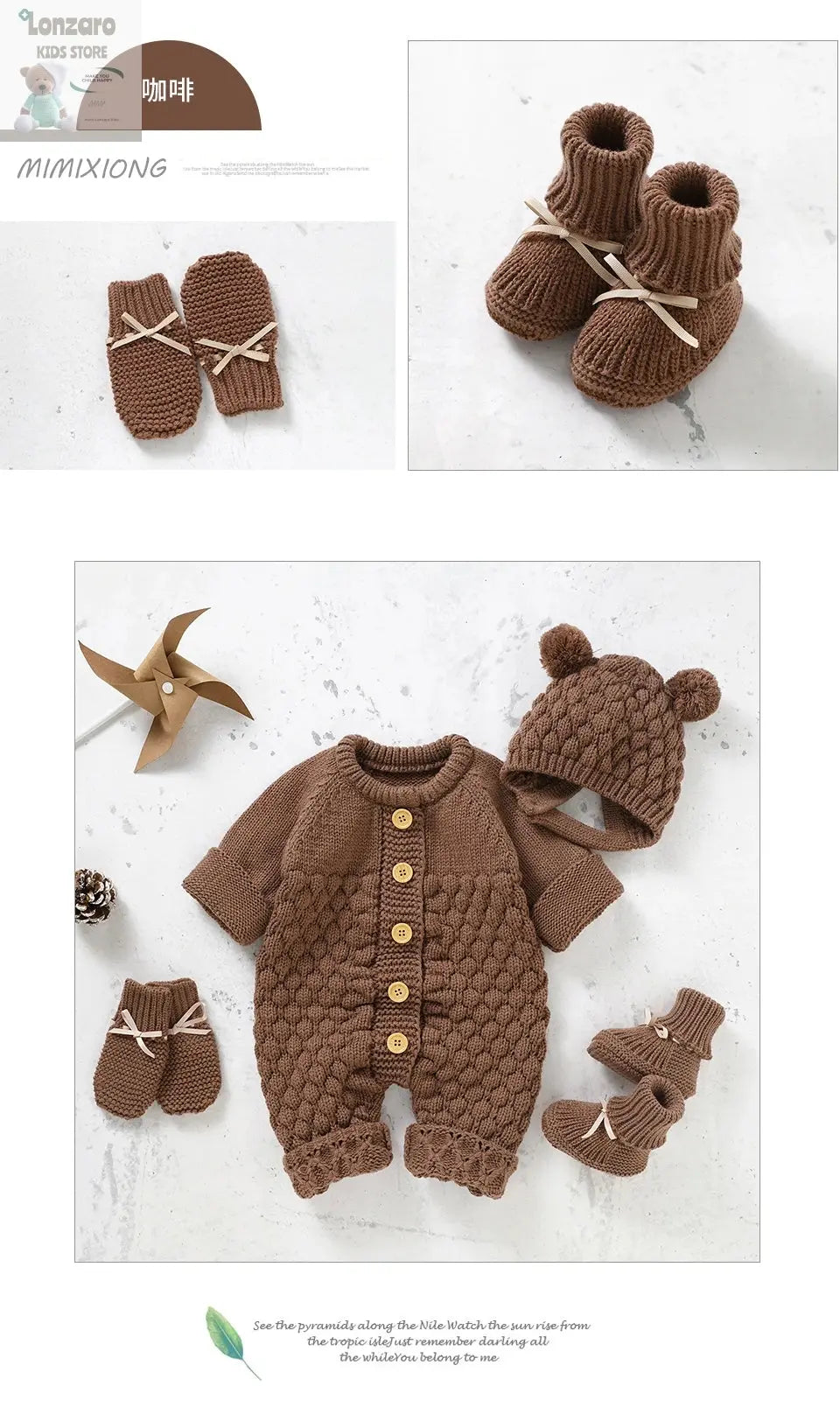 Rompers voor Baby’s Herfst & Winter - Lonzaro Kids