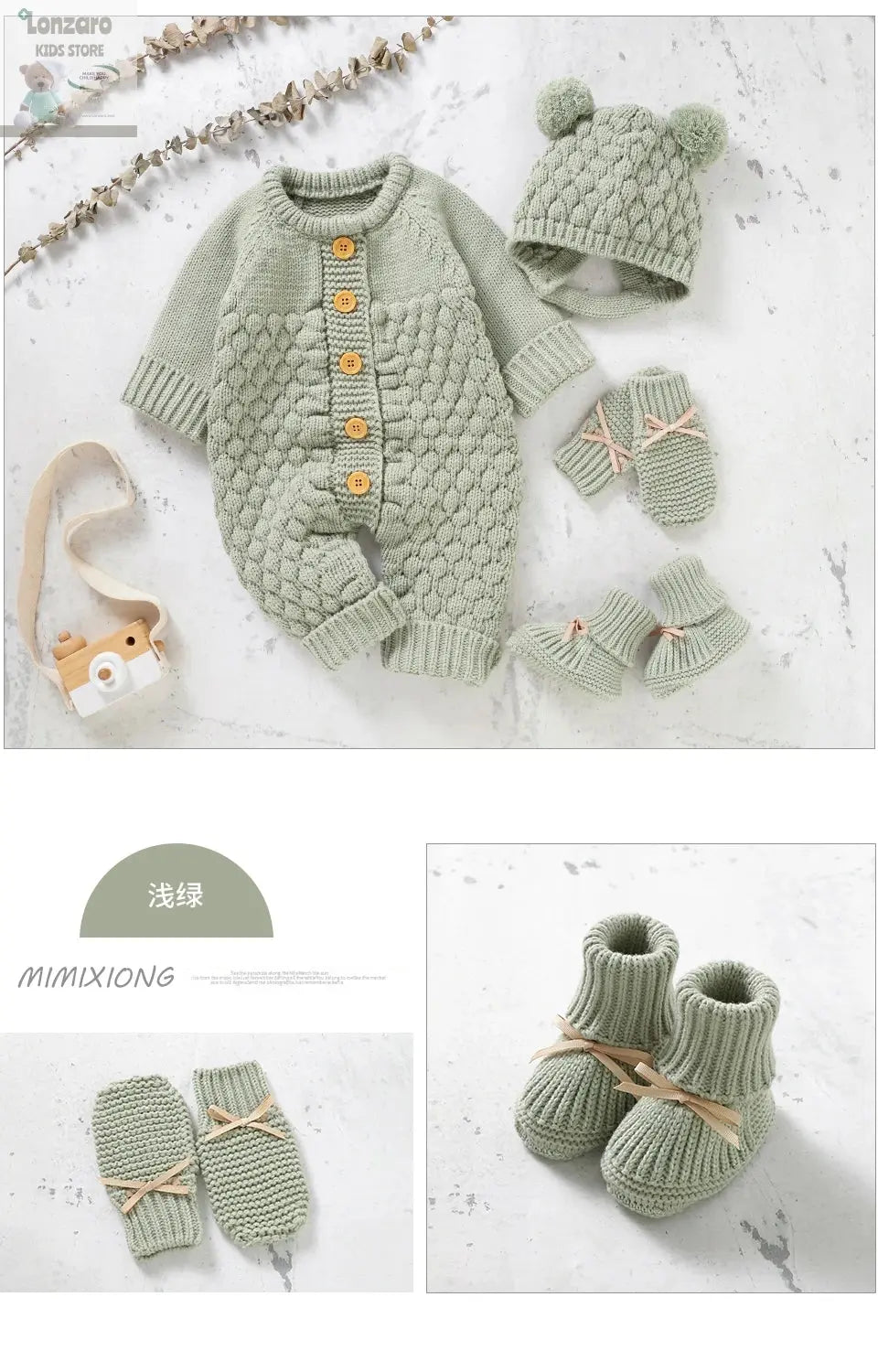 Rompers voor Baby’s Herfst & Winter - Lonzaro Kids
