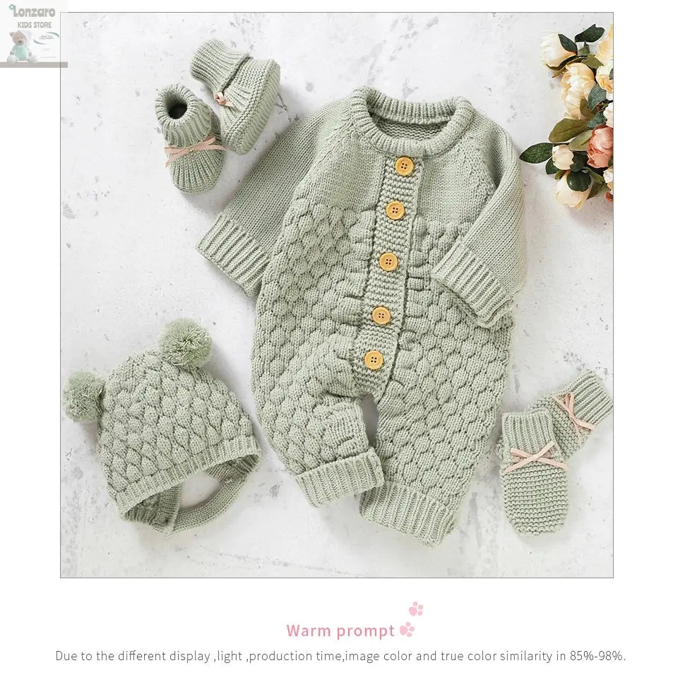 Rompers voor Baby’s Herfst & Winter - Lonzaro Kids