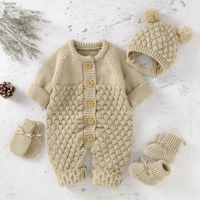 Rompers voor Baby’s Herfst & Winter - Lonzaro Kids