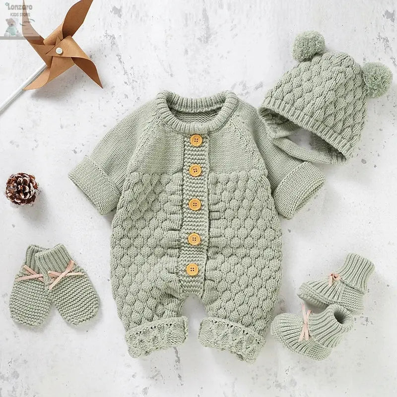 Rompers voor Baby’s Herfst & Winter - Lonzaro Kids