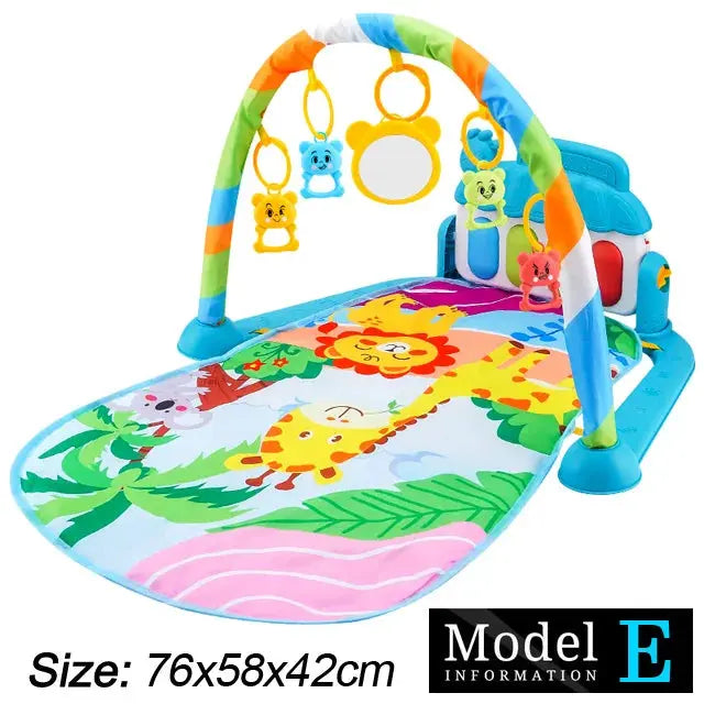 Geluidrijke Babygym & Speelmat van Luck City - Lonzaro Kids 