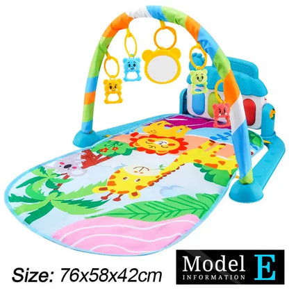 Geluidrijke Babygym & Speelmat van Luck City - Lonzaro Kids 