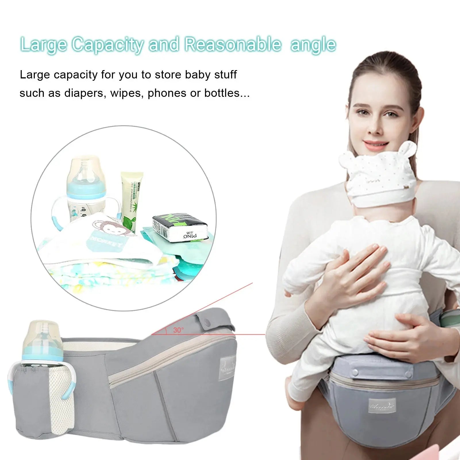 Multifunctionele Baby draagzak - Lonzaro Kids
