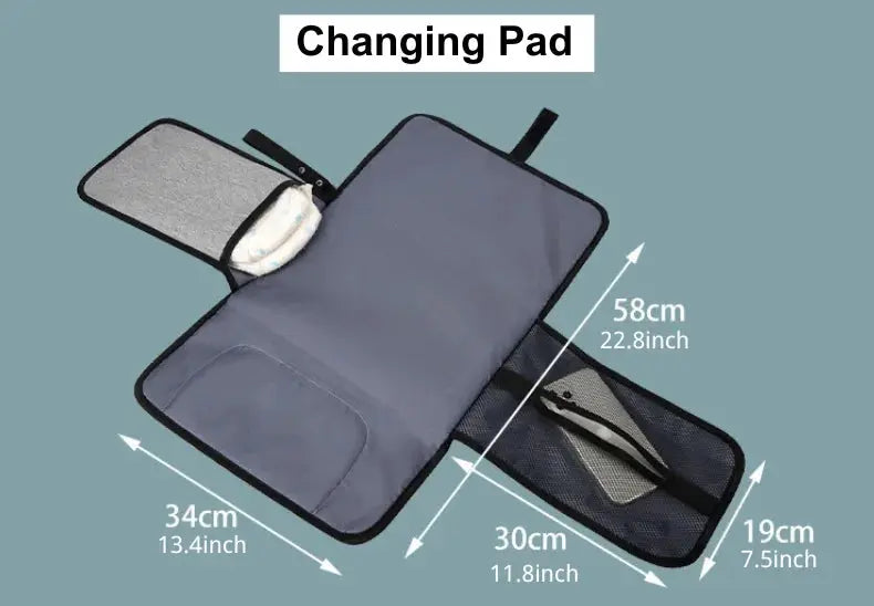 Diaper Bag Backpack Baby Essentials Travel Tote Multifunction Waterproof with Changing Station Pad Stroller Straps Big for Mommy Lonzaro Kids