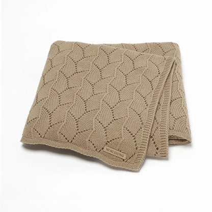Anti-pilling Hollowed Newborn Baby Boys & Girls Late Spring To Autumn Blankets Breathable Knitted Cotton Infant Swaddle Wraps Lonzaro Kids