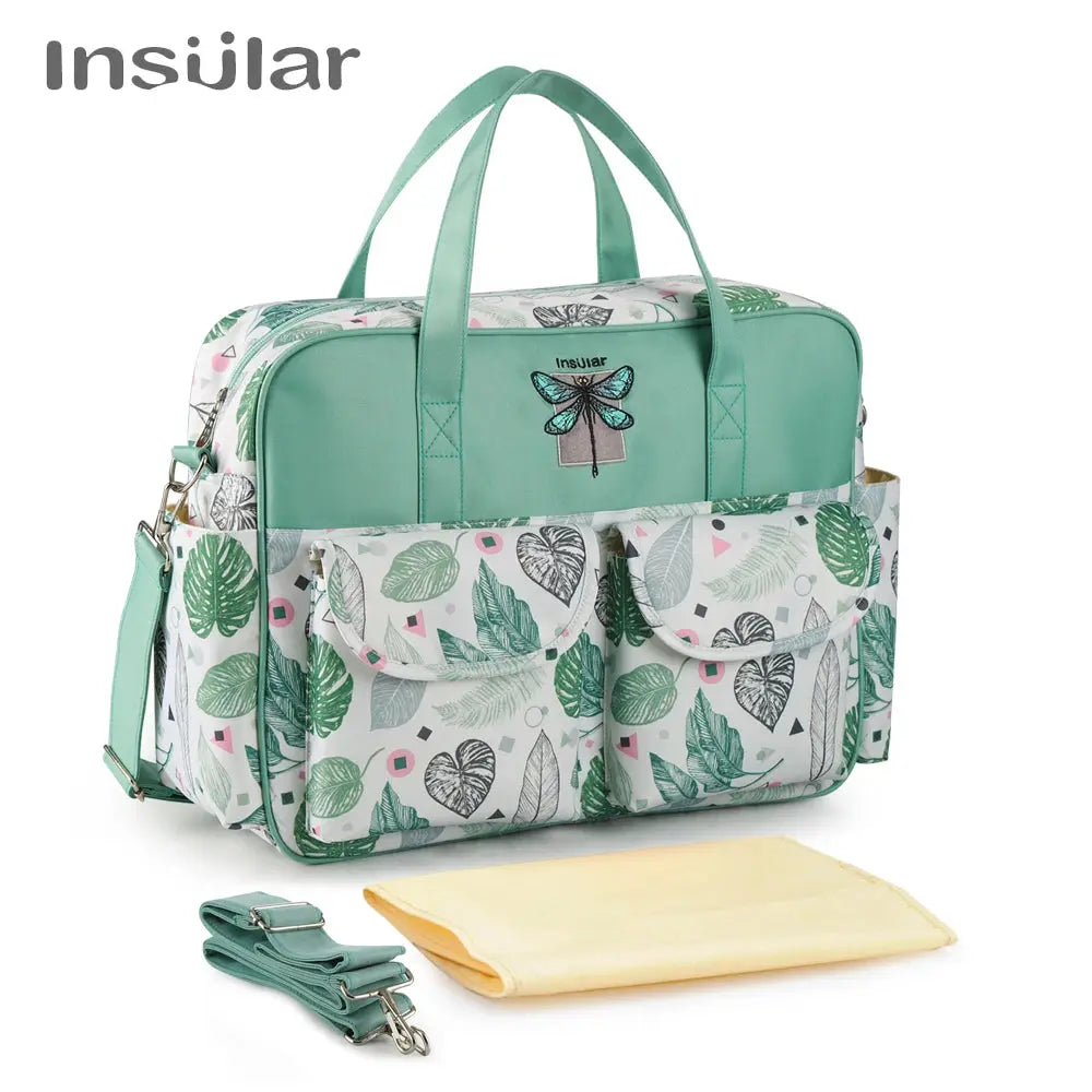 New Style Waterproof Diaper Bag Large Capacity Messenger Travel Bag Multifunctional Maternity Mother Baby Stroller Bags Lonzaro Kids