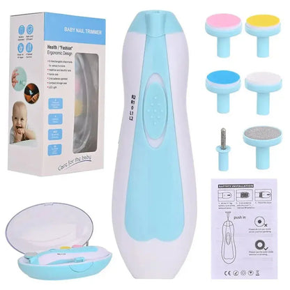 BabyTrimmer Elektrisch Nagelverzorging Set - Lonzaro Kids 