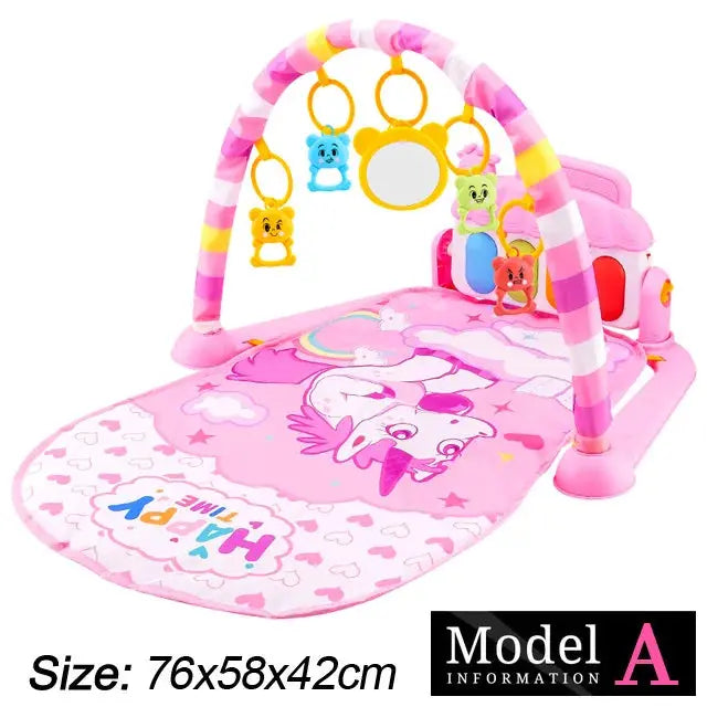Geluidrijke Babygym & Speelmat van Luck City - Lonzaro Kids 