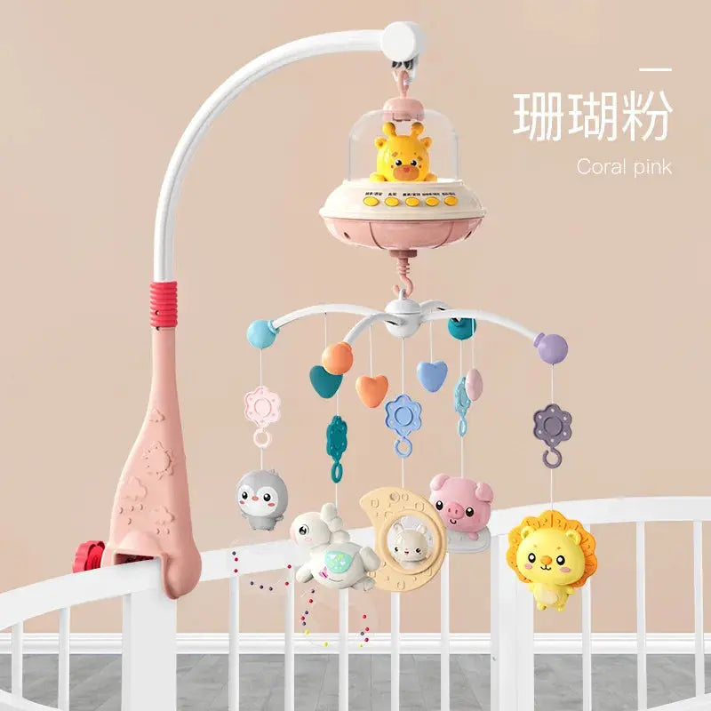 Musical Baby Crib Mobile with Lights Music Projection for Infants Remote Control Crib Toys for Newborn Baby Mobile for Crib Toys Lonzaro Kids