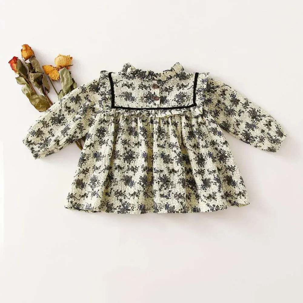 Bloemenjurk Meisjes 1-3 jaar - HiPapa Casual Stijl - Lonzaro Kids