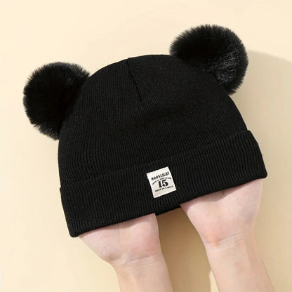 Schattige Gebreide Winter Muts voor Baby - Lonzaro Kids