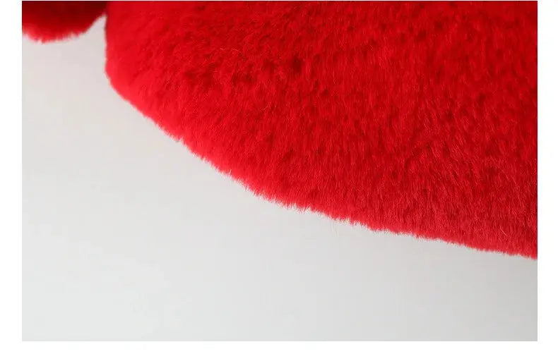 Winter Jacket For Baby Girl Clothes Fashion Christmas Princess Cloak Autumn Warm Faux Fur Girls Coat Plush Baby Outwear Lonzaro Kids