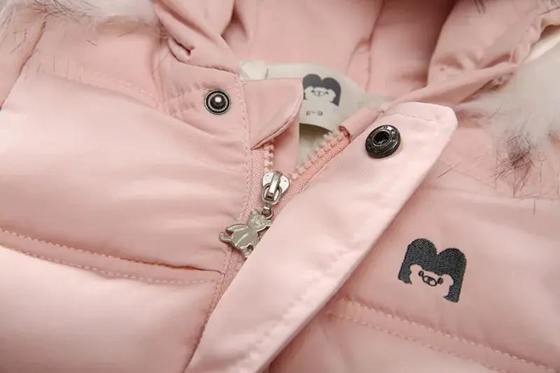 Winter Baby Jumpsuit Thick Warm Infant Hooded Inside Fleece Rompers Newborn Boy Girl Overalls Outerwear Kids Snowsuit Lonzaro Kids