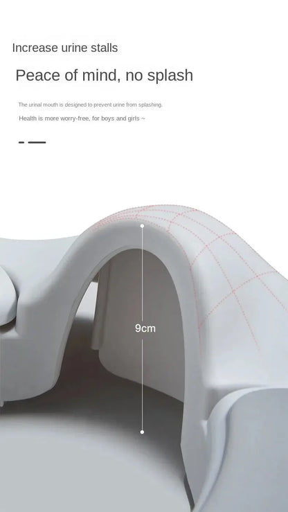 Baby and Child Toilet Seat Ring Female Baby and Little Boy Cushion Bedpan Cover Children's Toilet Household Auxiliary Toilet Lonzaro Kids