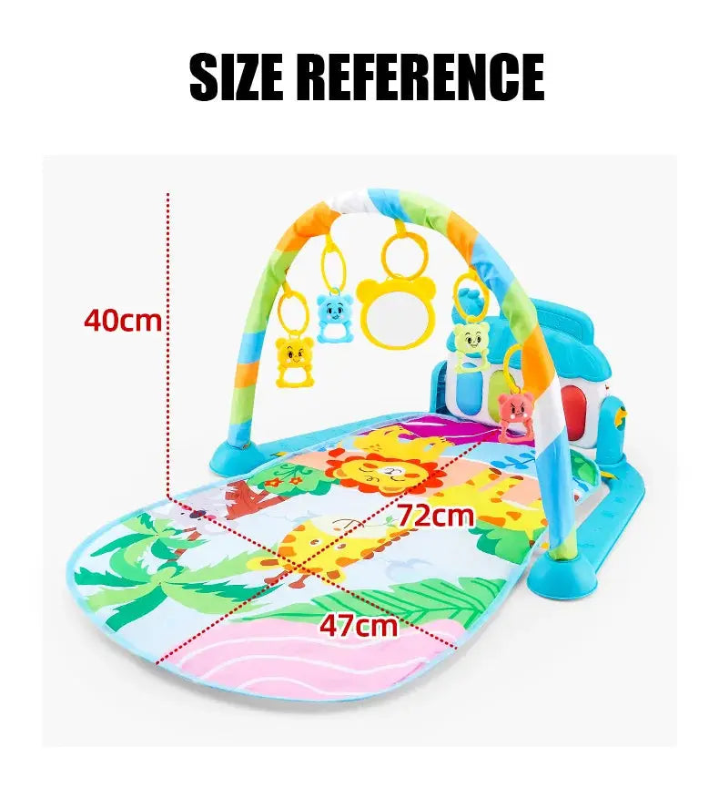 Geluidrijke Babygym & Speelmat van Luck City - Lonzaro Kids 