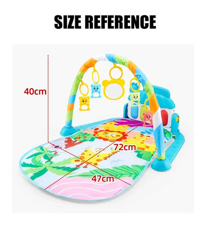 Geluidrijke Babygym & Speelmat van Luck City - Lonzaro Kids 