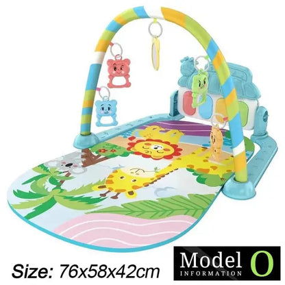 Geluidrijke Babygym & Speelmat van Luck City - Lonzaro Kids 