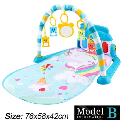 Geluidrijke Babygym & Speelmat van Luck City - Lonzaro Kids 