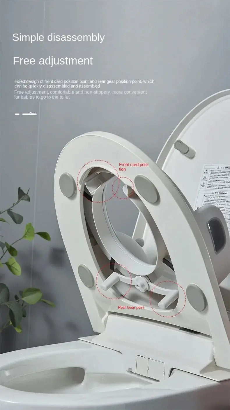 Baby and Child Toilet Seat Ring Female Baby and Little Boy Cushion Bedpan Cover Children's Toilet Household Auxiliary Toilet Lonzaro Kids