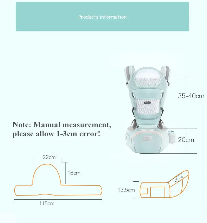 Multifunctionele Baby draagzak - Lonzaro Kids
