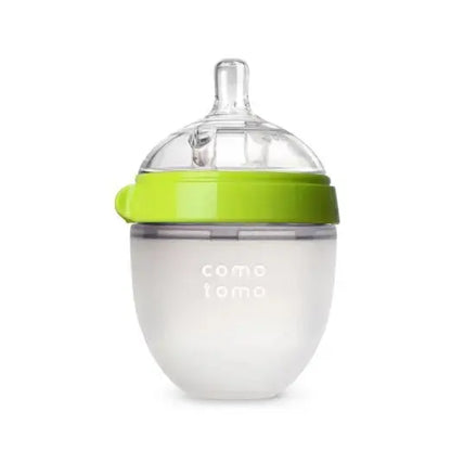 Kleurrijke Siliconen Babyflessen Set - 5 & 8 oz - Lonzaro Kids 
