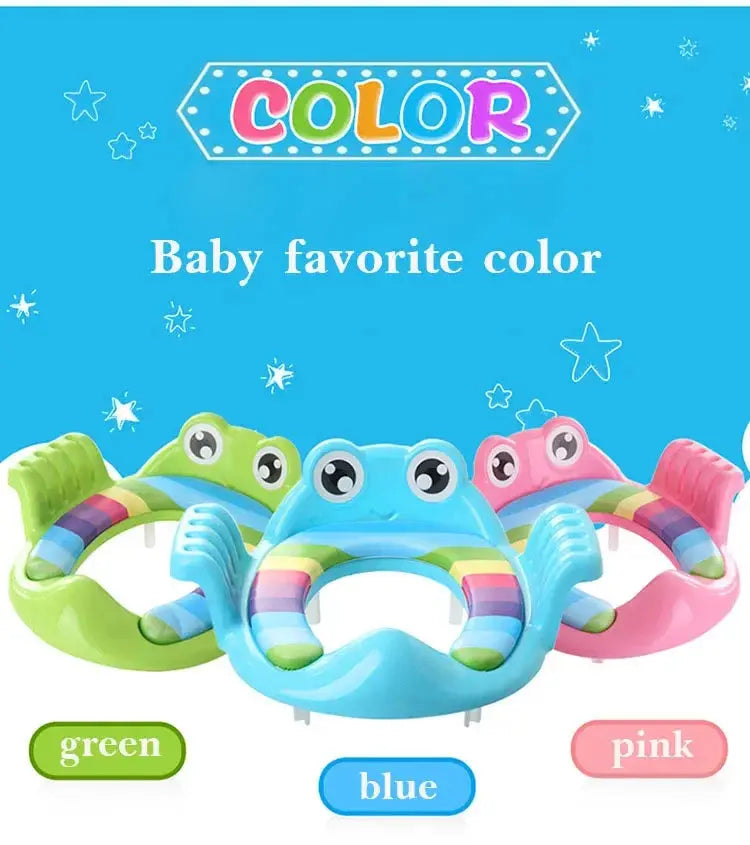 Baby Child Potty Toilet Trainer Seat Step Stool Ladder Adjustable Training Chair comfortable cartoon cute toilet seat for childr Lonzaro Kids
