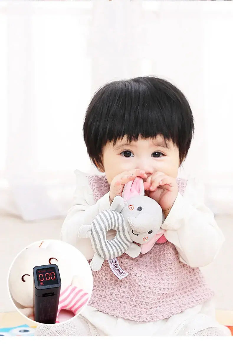 New Baby Rattle Toys Cartoon Animals Plush Infant Hand Ring Bed Toys for Newborn 0-24 Months Toddler Early Educational Toy Lonzaro Kids