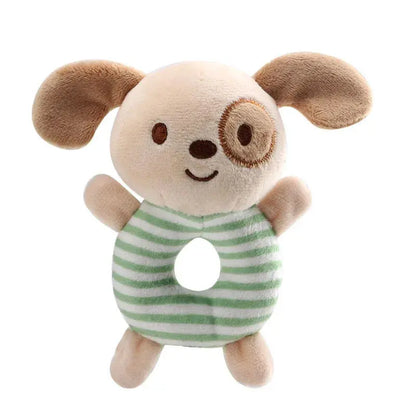 New Baby Rattle Toys Cartoon Animals Plush Infant Hand Ring Bed Toys for Newborn 0-24 Months Toddler Early Educational Toy Lonzaro Kids