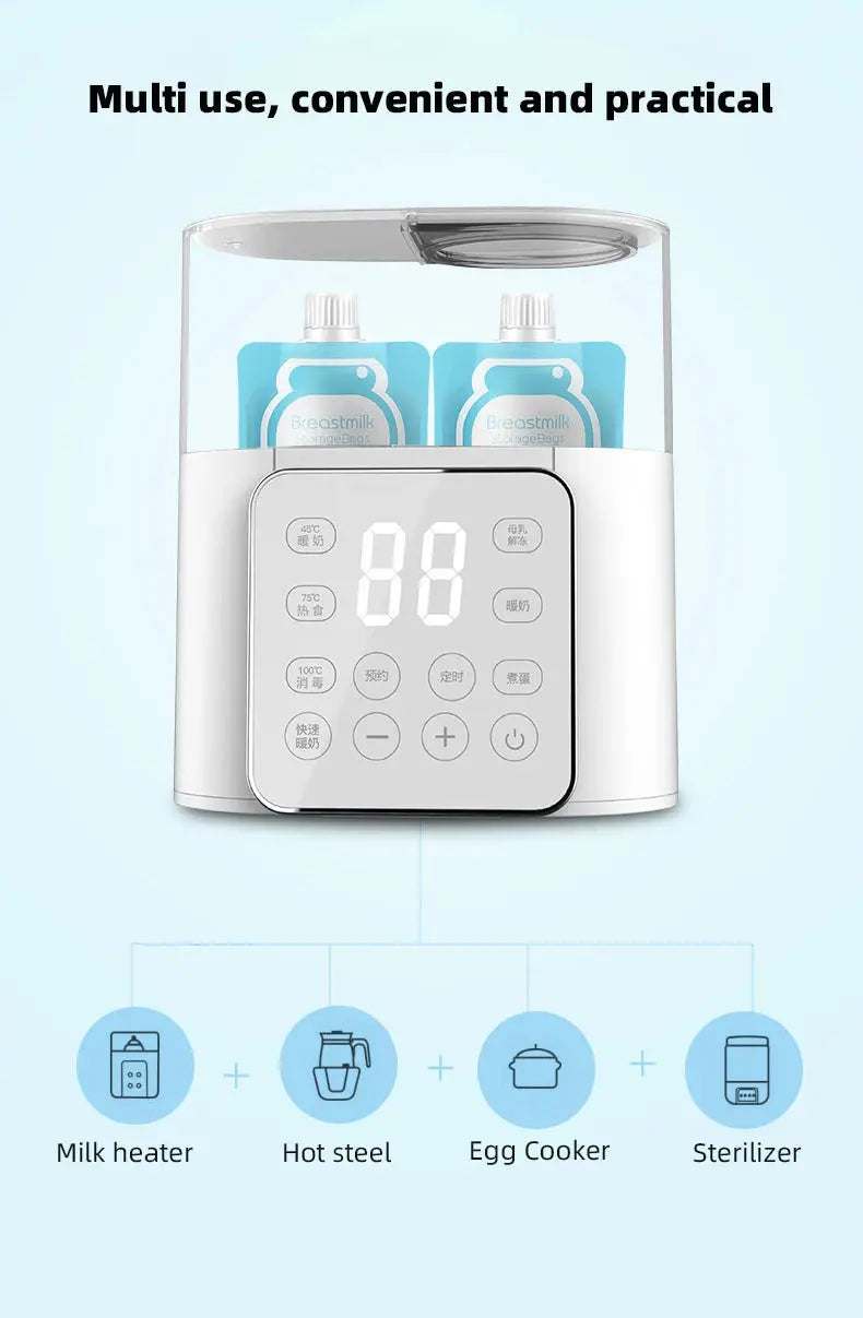 Snelle Flesverwarmer & Sterilisator Pro - Lonzaro Kids
