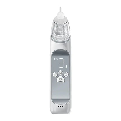 Baby Electric Nasal Aspirator Nose Suction Device with Food Grade Silicone Mouthpiece 3 Suction Modes and Soothing Music Lonzaro Kids