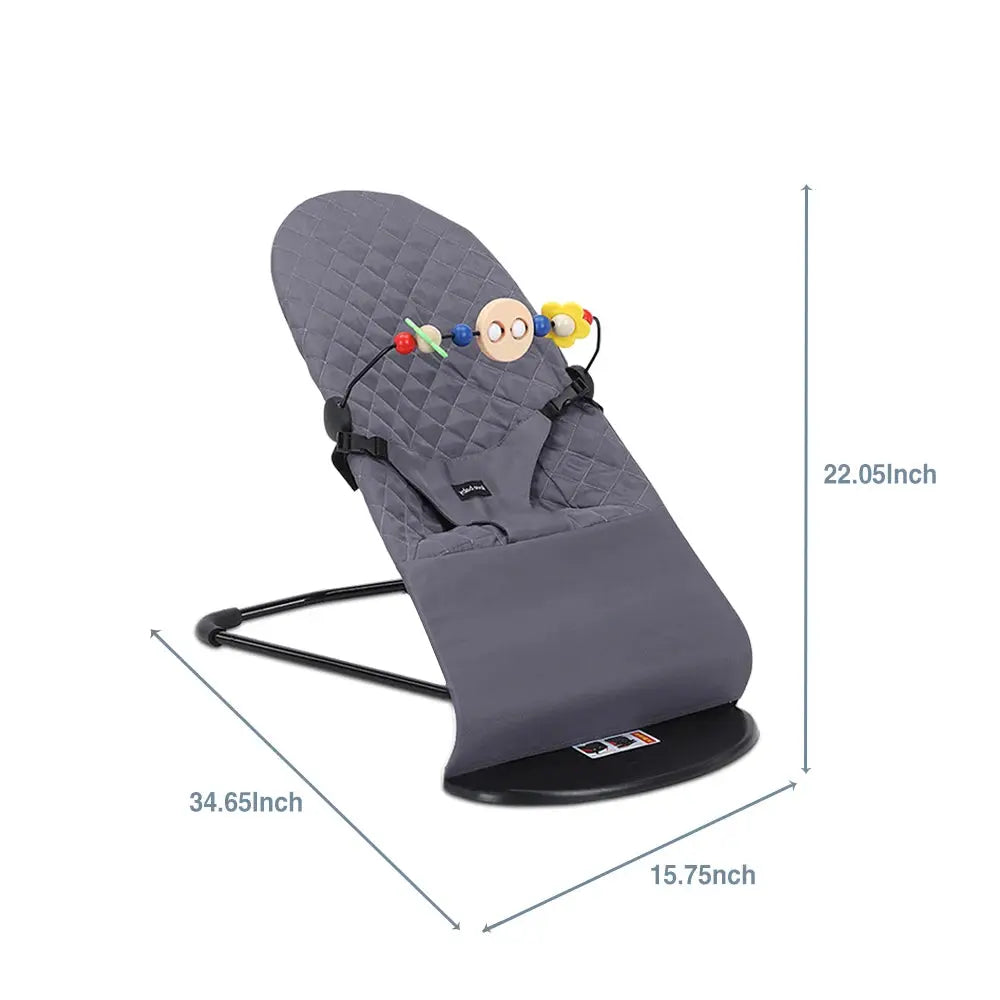 Baby Rocking Chair with Toys Foldable Swing Chair for Babies & Toddlers Three-speed Height Adjustment Baby Comfort Chair Lonzaro Kids