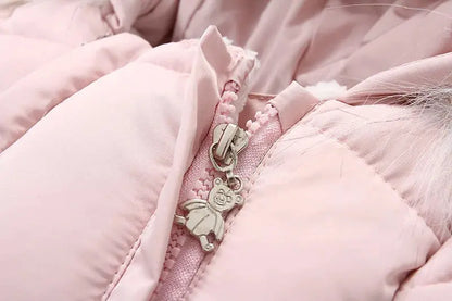 Winter Baby Jumpsuit Thick Warm Infant Hooded Inside Fleece Rompers Newborn Boy Girl Overalls Outerwear Kids Snowsuit Lonzaro Kids