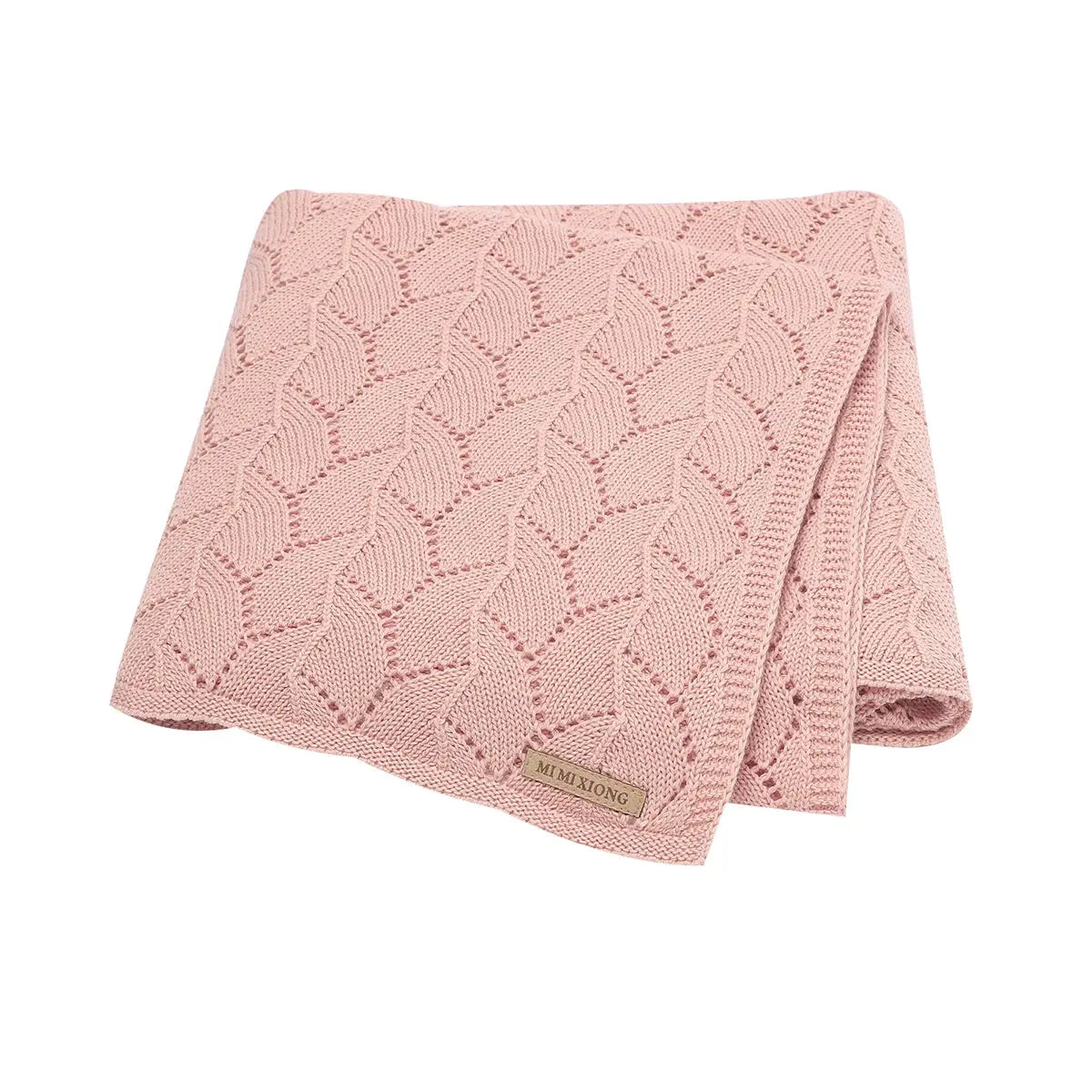 Anti-pilling Hollowed Newborn Baby Boys & Girls Late Spring To Autumn Blankets Breathable Knitted Cotton Infant Swaddle Wraps Lonzaro Kids