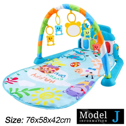 Geluidrijke Babygym & Speelmat van Luck City - Lonzaro Kids 