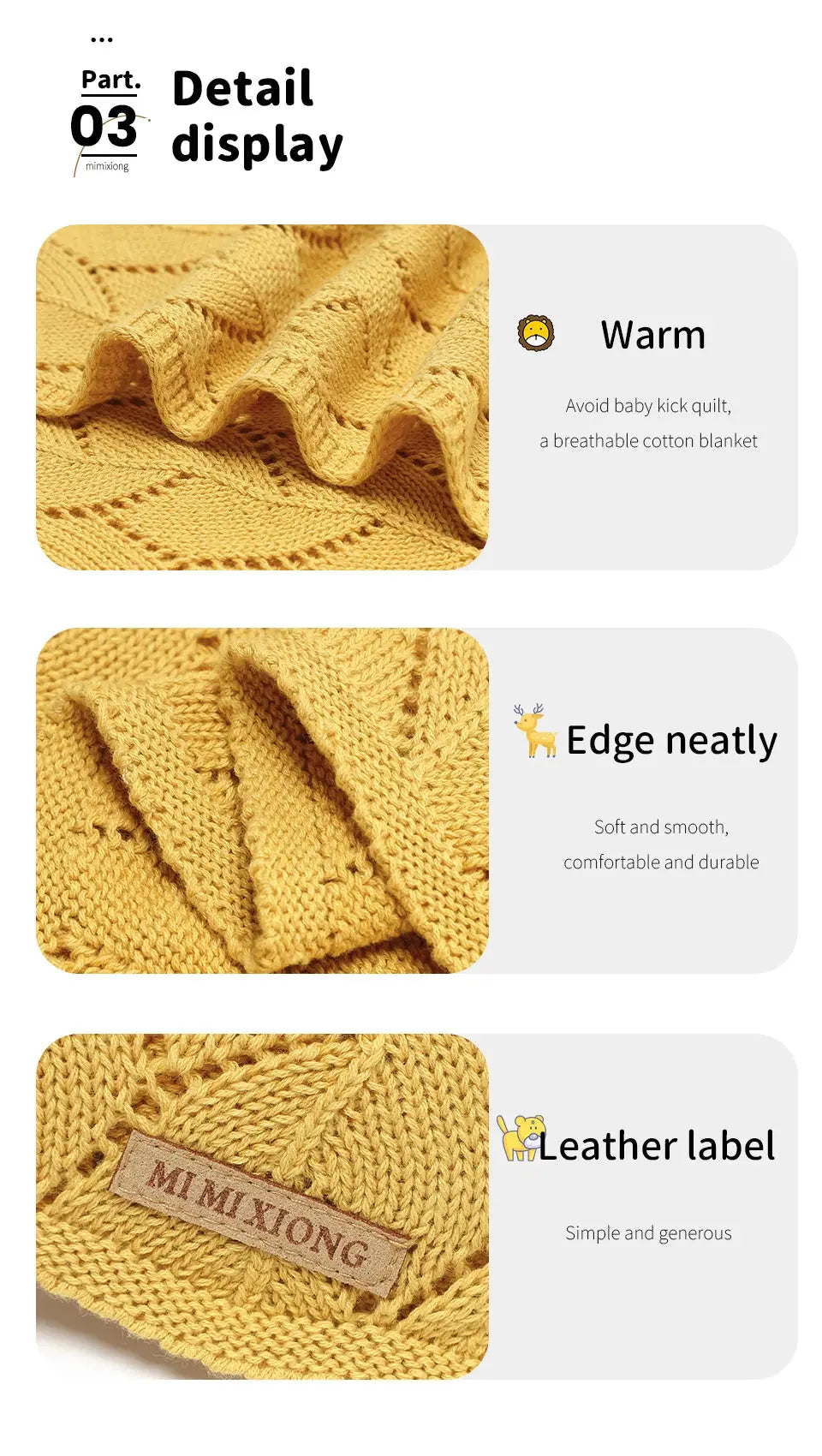 Anti-pilling Hollowed Newborn Baby Boys & Girls Late Spring To Autumn Blankets Breathable Knitted Cotton Infant Swaddle Wraps Lonzaro Kids