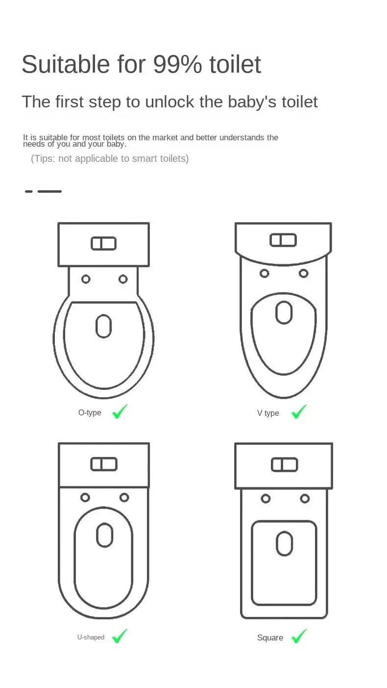 Baby and Child Toilet Seat Ring Female Baby and Little Boy Cushion Bedpan Cover Children's Toilet Household Auxiliary Toilet Lonzaro Kids