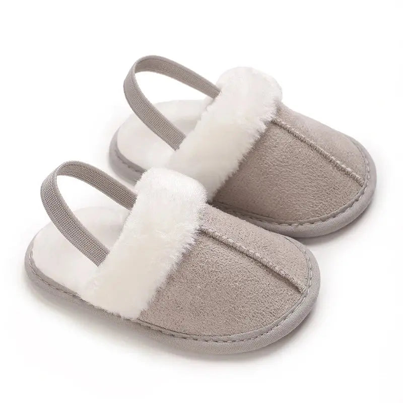 Spring and Winter Baby Shoes Cute Indoor Baby Fluffy Slippers Baby Toddler Boys and Girls Shoes Sandals First Step Walker 0-18M Lonzaro Kids