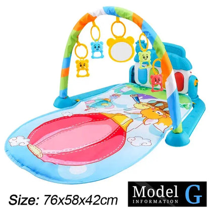 Geluidrijke Babygym & Speelmat van Luck City - Lonzaro Kids 