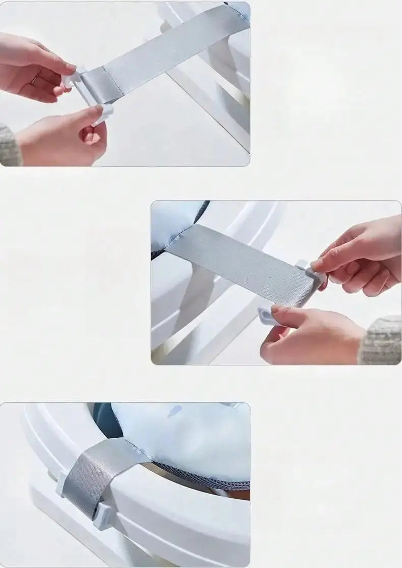 Productnaam: Veilig Babybadnet - Ondersteunend en Antislip - Lonzaro Kids