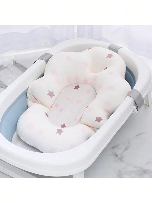 Newborn baby bath net bath tub bath frame baby bath suspension mat bath bed non-slip bath net pocket can sit and lie down Lonzaro Kids