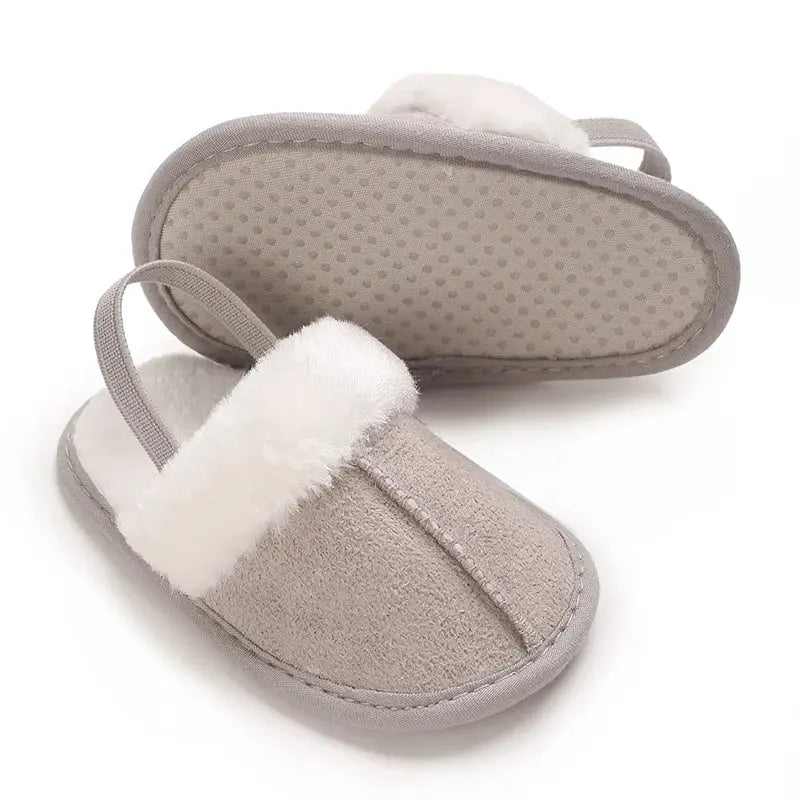 Spring and Winter Baby Shoes Cute Indoor Baby Fluffy Slippers Baby Toddler Boys and Girls Shoes Sandals First Step Walker 0-18M Lonzaro Kids