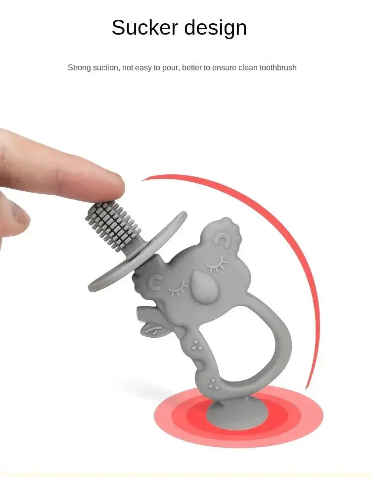 Koala Silicone Tandenborstel - Veilige Kauw speelgoed - Lonzaro Kids