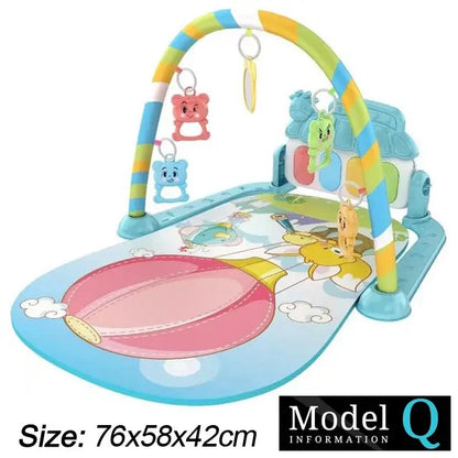 Geluidrijke Babygym & Speelmat van Luck City - Lonzaro Kids 