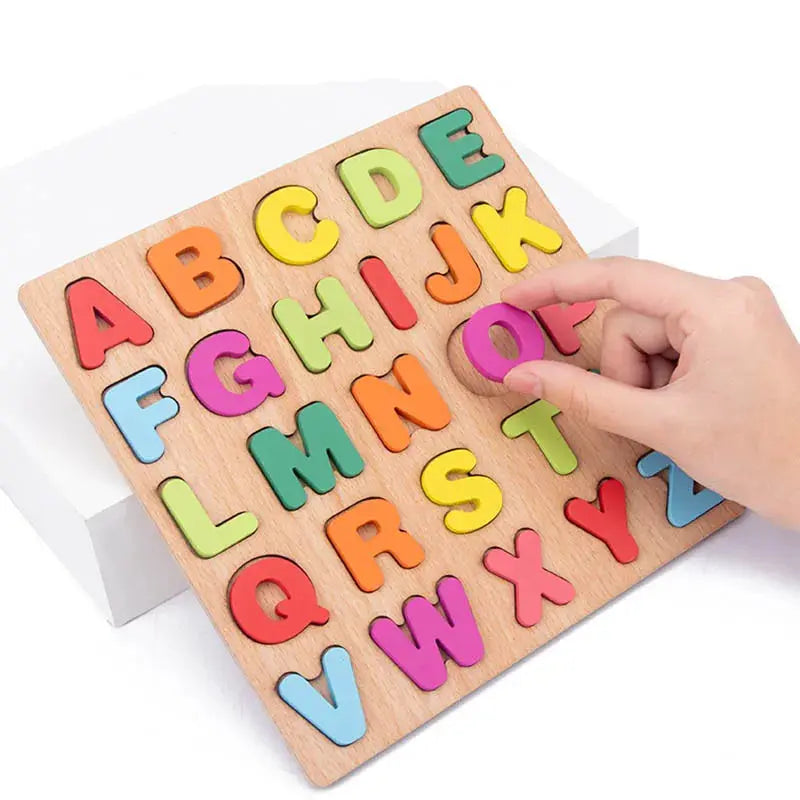 Houten Montessori Puzzel - Lonzaro Kids Online