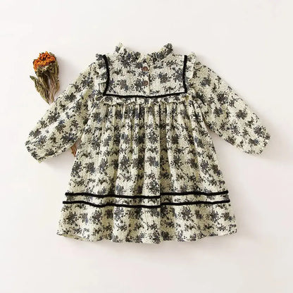 Bloemenjurk Meisjes 1-3 jaar - HiPapa Casual Stijl - Lonzaro Kids