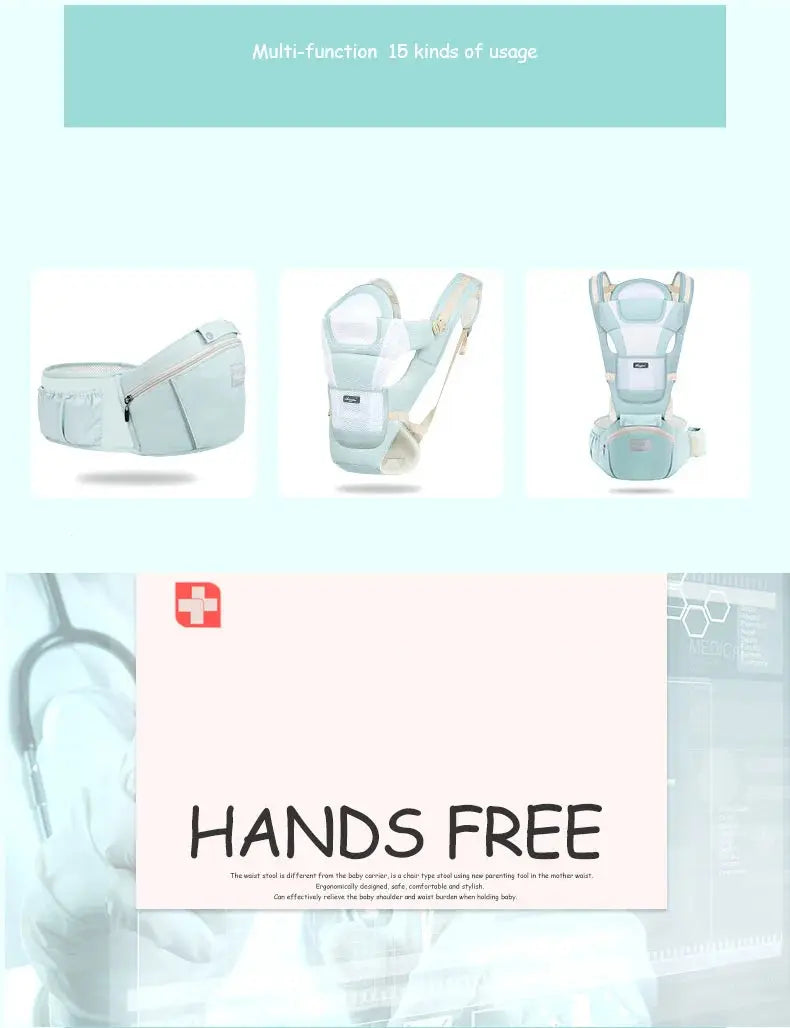 Multifunctionele Baby draagzak - Lonzaro Kids