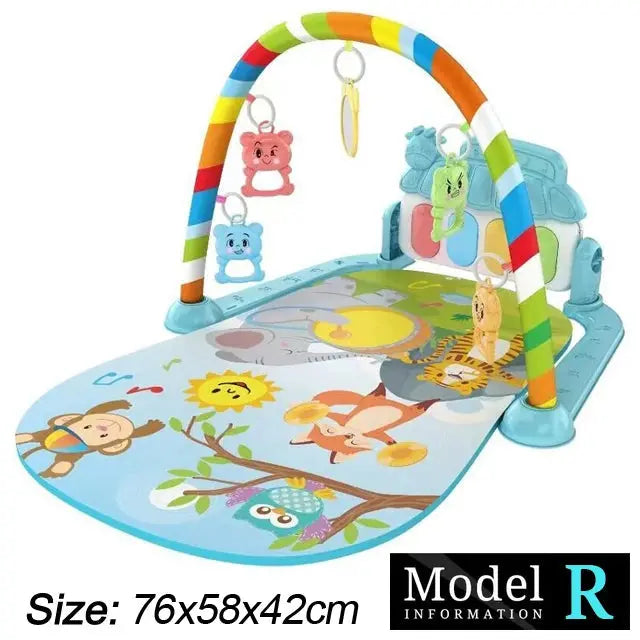 Geluidrijke Babygym & Speelmat van Luck City - Lonzaro Kids 