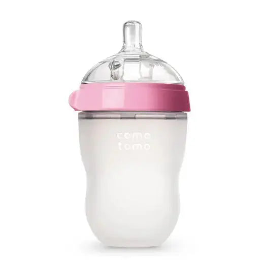 Kleurrijke Siliconen Babyflessen Set - 5 & 8 oz - Lonzaro Kids 