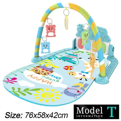 Geluidrijke Babygym & Speelmat van Luck City - Lonzaro Kids 